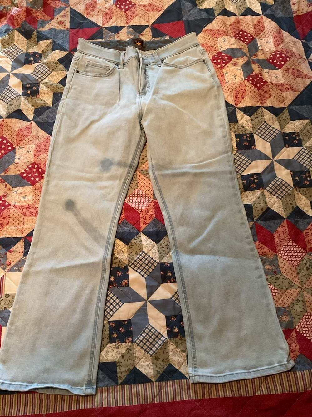 Lee Women's Light Wash Stretch Bootcut Jeans Size 10
